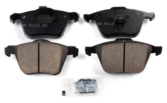 Volvo Disc Brake Pad Set - Front (336mm) 31262705 - Akebono Euro Ultra-Premium EUR1003